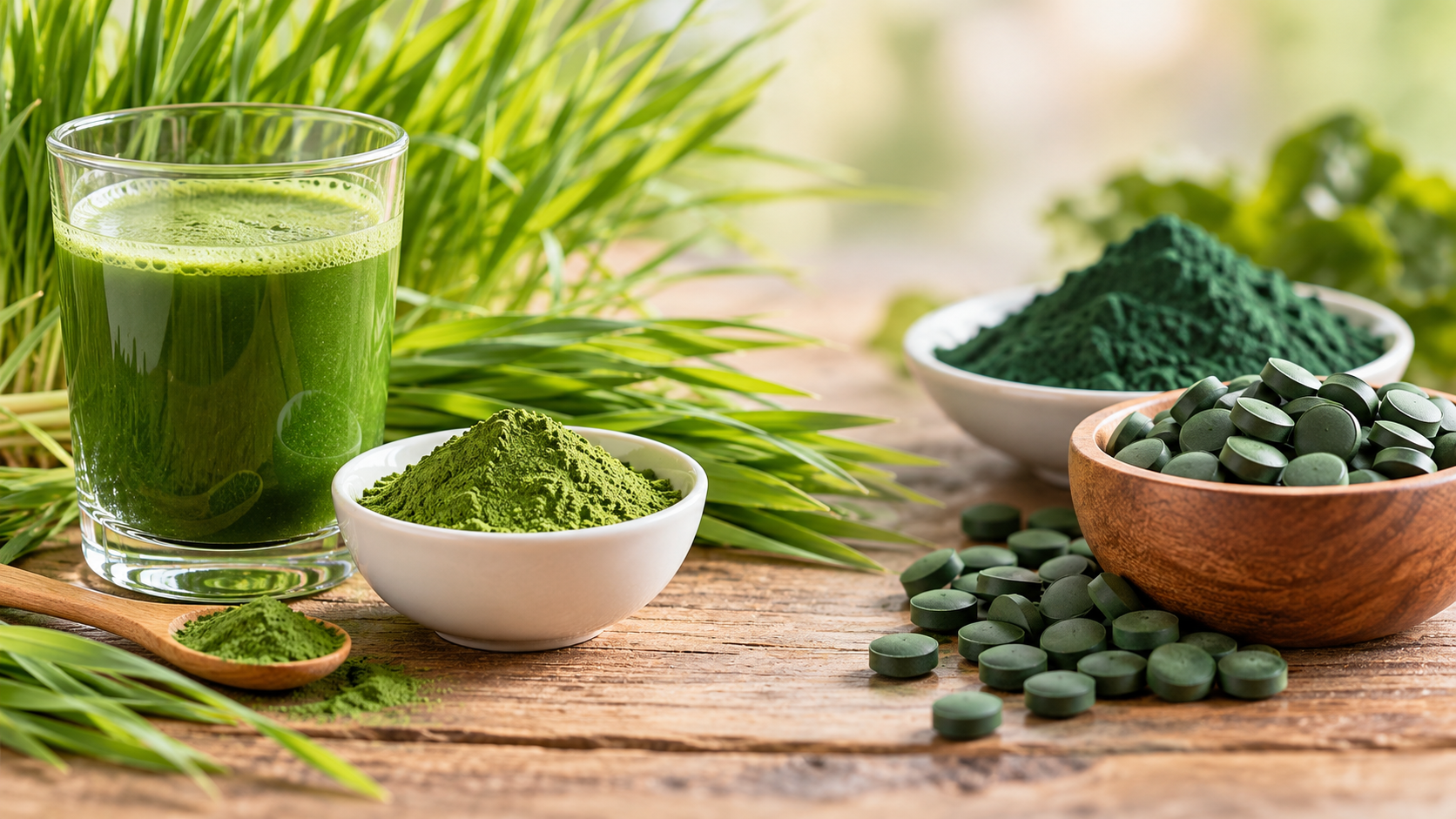 Co je lepší, ječmen nebo chlorella? Jaký je mezi nimi rozdíl?