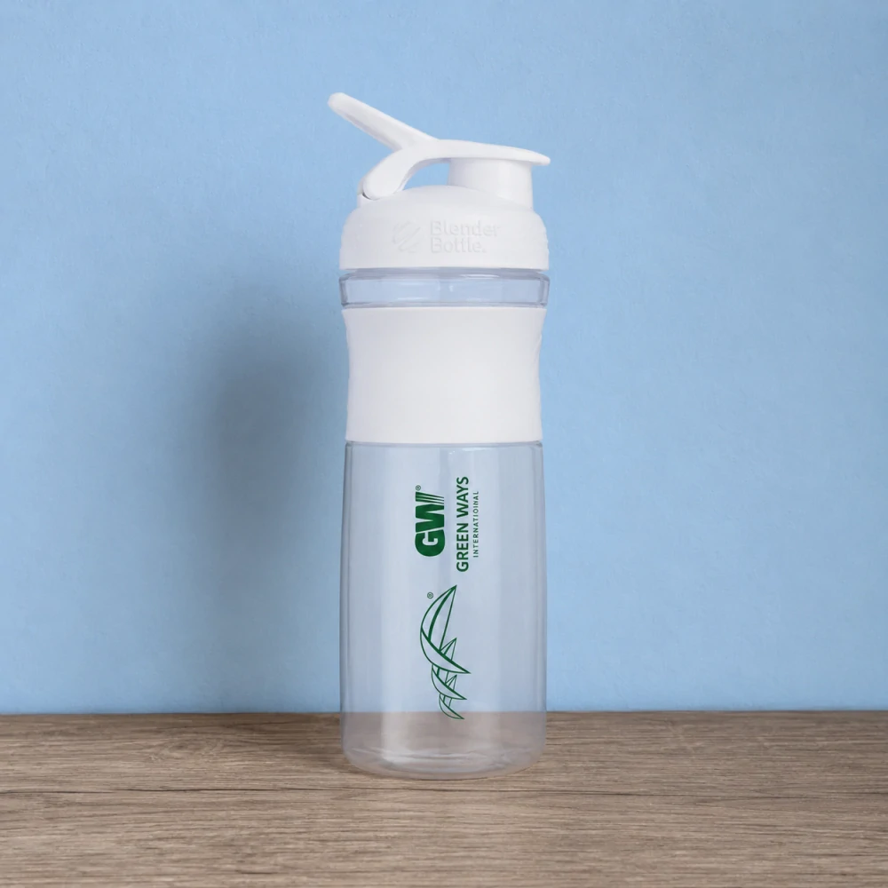 Šejkr 0,6 l Sportmixer Flip Tritan GW - bílý