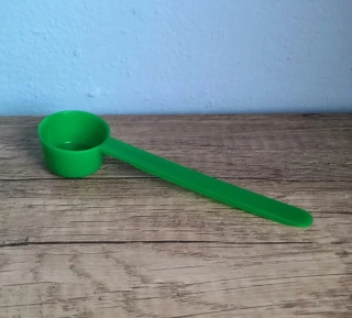 Odměrka na sypký ječmen nebo chlorellu