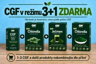 CGF Green Ways à 1190 Kč v režimu 3+1 zdarma - Chlorella Growth Factor GW