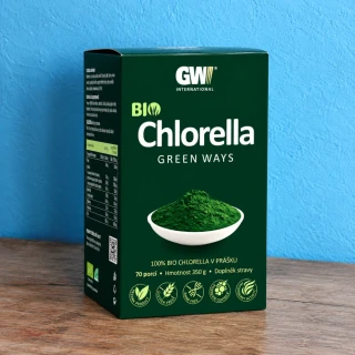 Chlorella Green Ways GW v prášku BIO - 350g